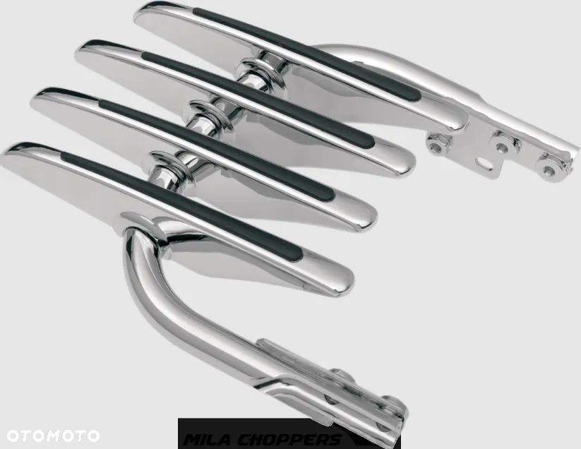Bagażnik chromowany Harley 99-08 FLHT FLHR FLTR, 06-08 FLHX - 1