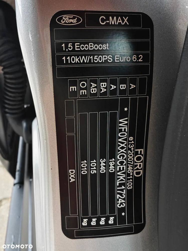 Ford C-MAX 1.5 EcoBoost Start-Stop-System Business Edition - 26