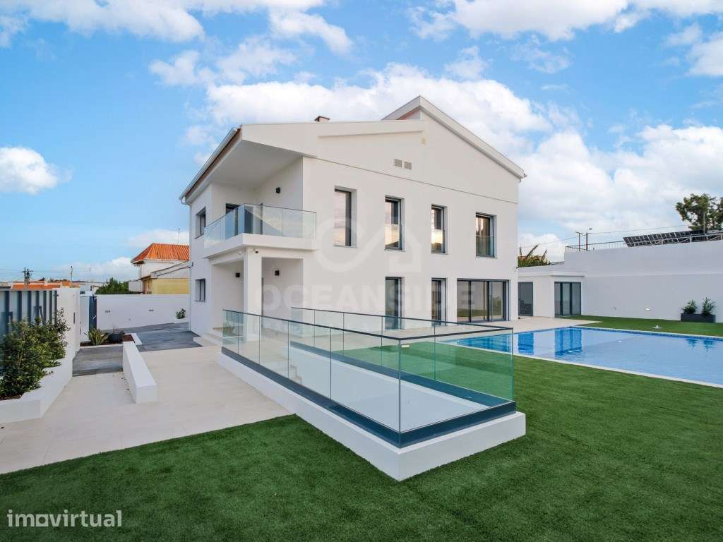 Moradia T4+1 Contemporânea Nova com Piscina e Suites - São Domingos... - Grande imagem: 3/25