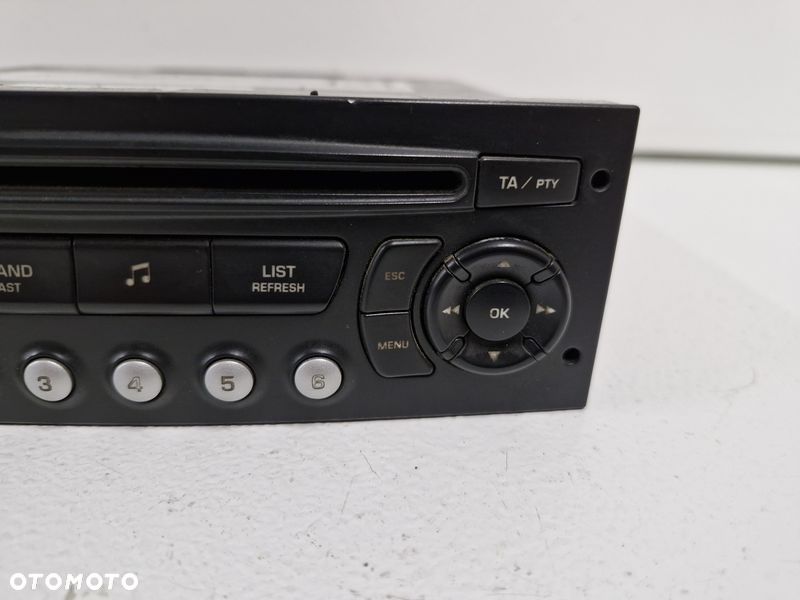 citroen berlingo ii radio fabryczne cd 96669681xt - 2