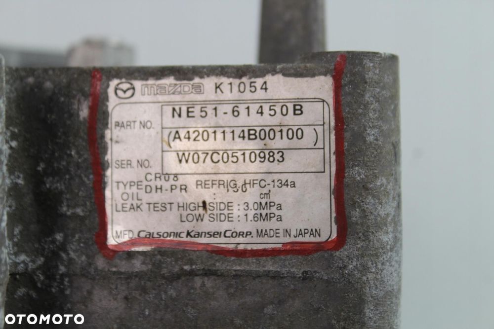 SPRĘŻARKA KLIMATYZACJI MAZDA MX5 05-09R 2.0B - 3