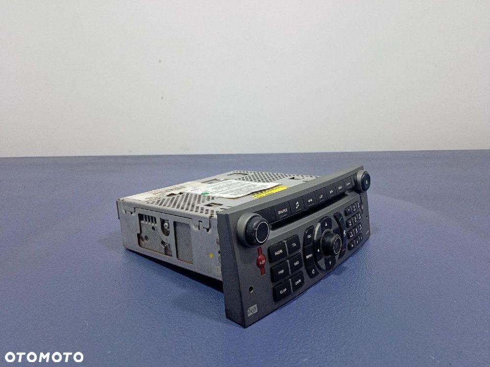 PEUGEOT 407 RADIO CD NAWIGACJA OEM GSM RT3 WYŚWIETLACZ 96549138YW - 3