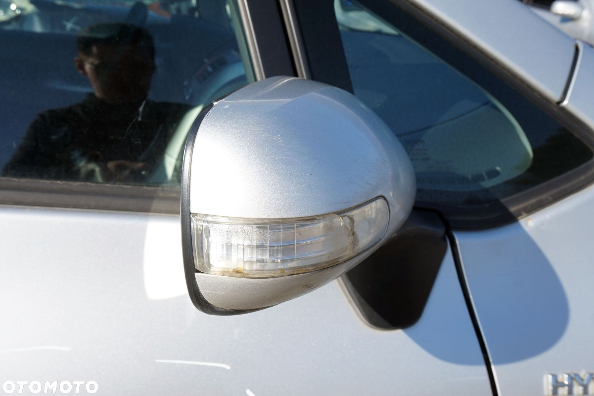 LUSTERKO ELEKTRYCZNE PRAWE AURIS E15 I LIFT 1F7 87901-02200 SREBRNY SKŁADANE EL EU TOYOTA 2009-2013 - 2