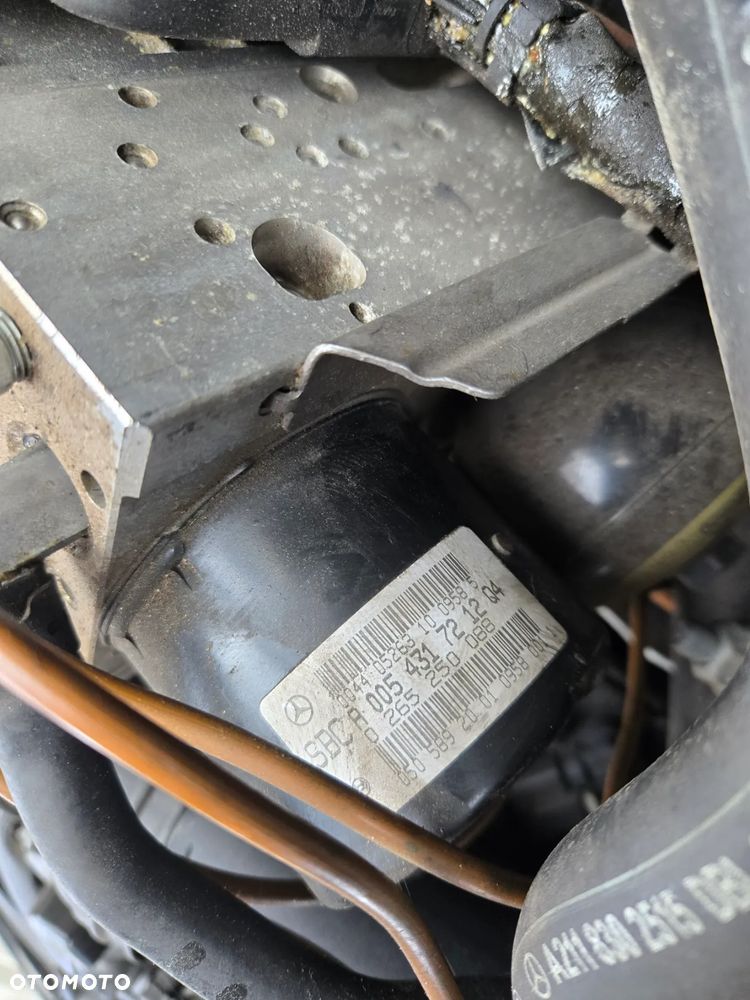 Pompa hamulcowa SBC servo Mercedes W211 E350 3,5 V6 po wymianie w ASO - 2
