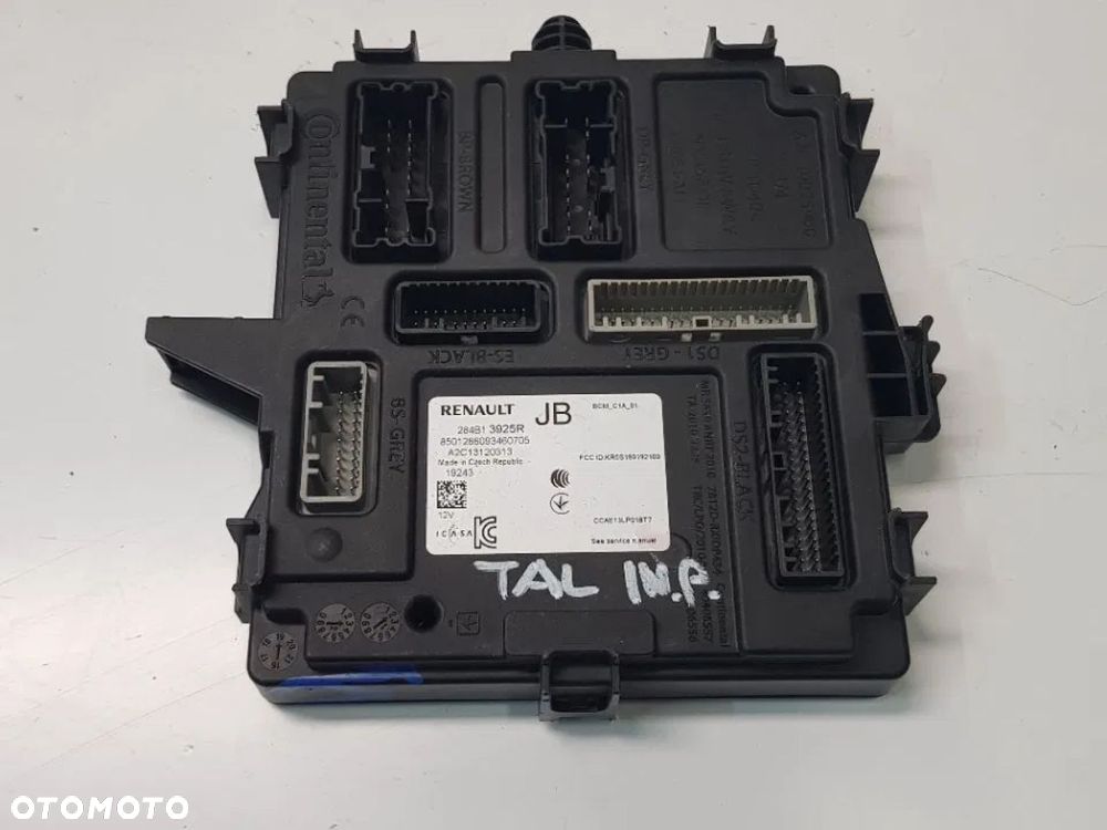 ZESTAW STARTOWY Do Odpalania Renault TALISMAN 1.3 TCE 237101511S 487002448R 284B13925R - 4