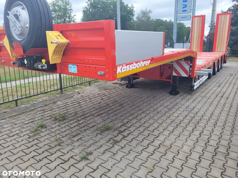 Kassbohrer SLA4 Naczepa Lowbed Niskopodwoziowa Rozsuwana - 2