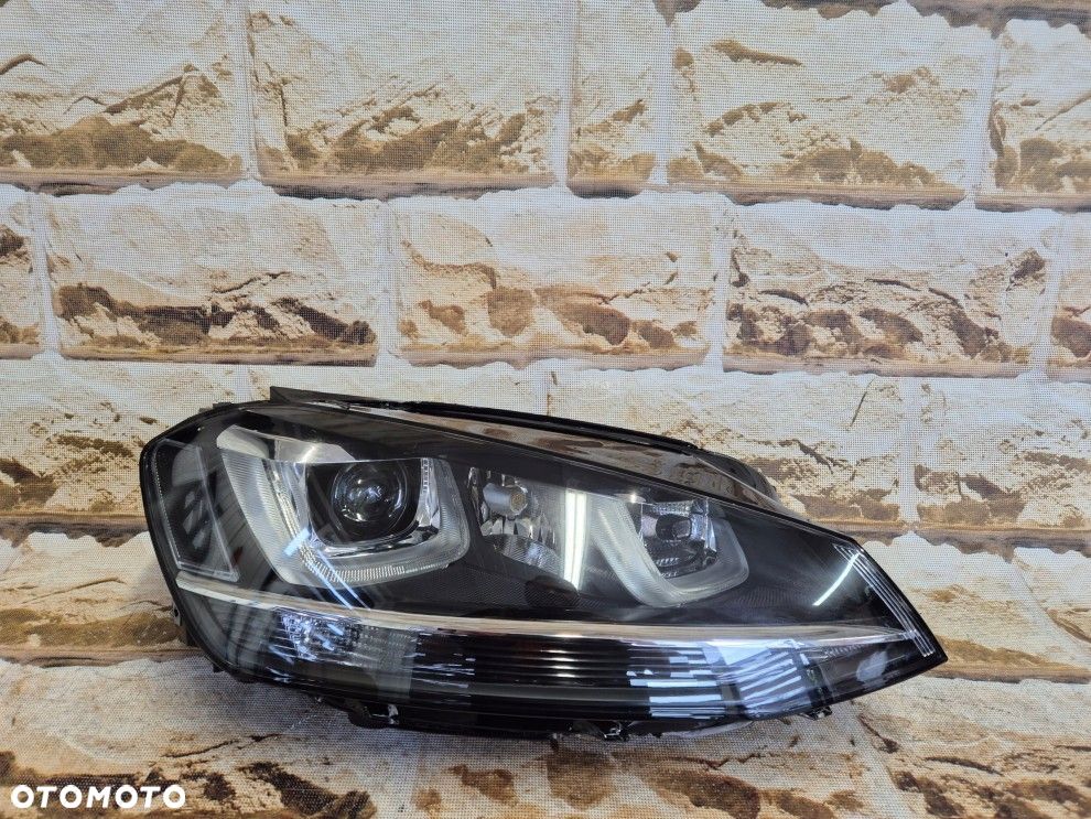 vw golf 7 VII 5g1 941752 xenon skrętny led na 3 moduły - 1