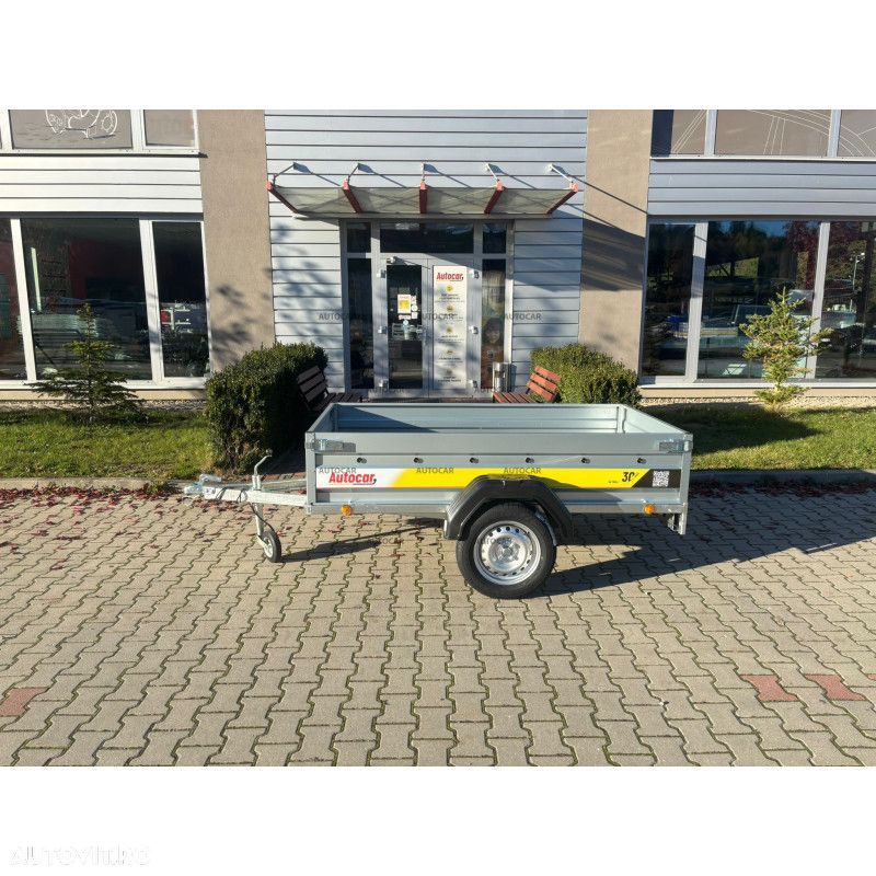 Autocar Remorca noua Tank 210 750 kg 2100x1120 + prelata cu cadru 100 cm de la podea - 4