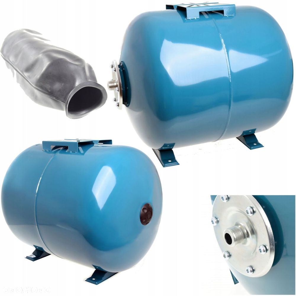 HYDROFOR ZBIORNIK PRZEPONOWY HYDROFOROWY 24L DO POMPY WODY STAL WĘGLOWA - 1