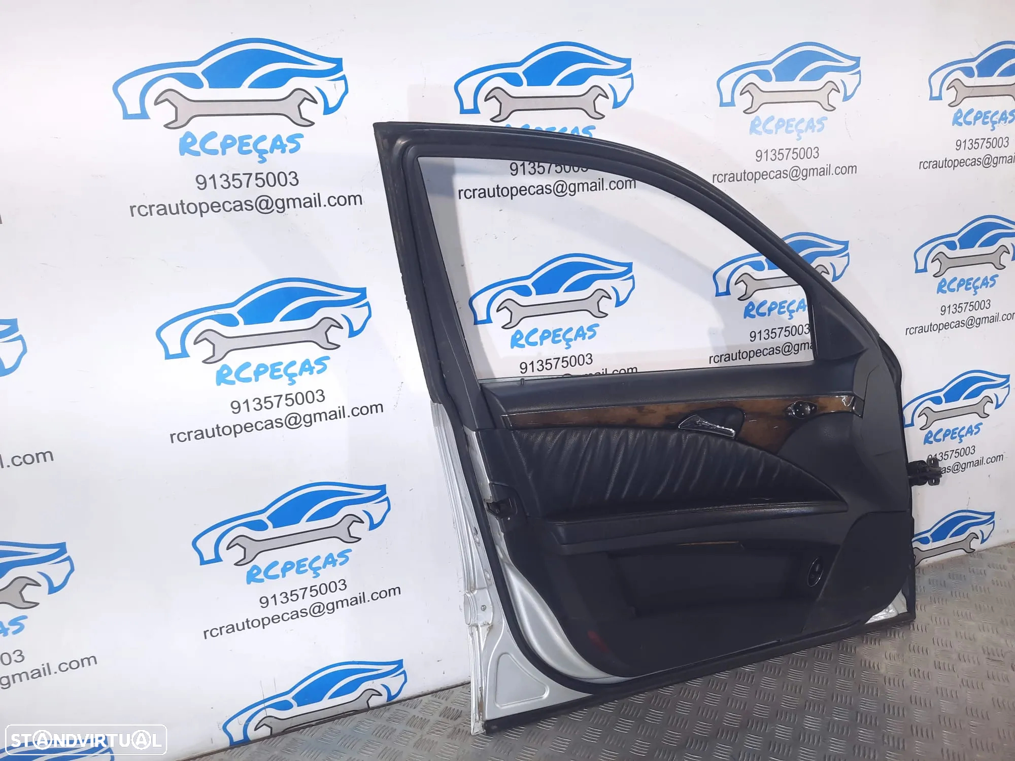 PORTA FRENTE FRONTAL ESQUERDA MERCEDES BENZ CLASS CLASSE E W211 A2117201305 2117201305 QUARTELA EUROPEIA FECHO ELEVADOR MOTOR PUXADOR - 7