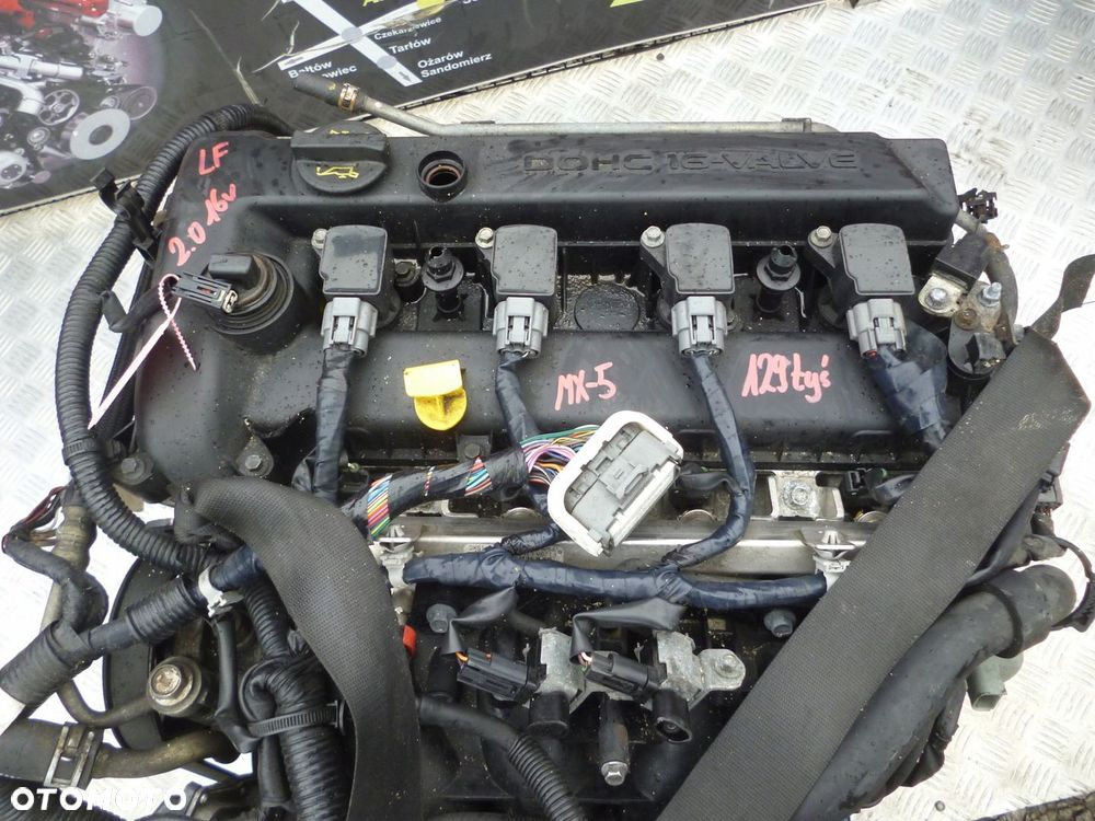 SILNIK MAZDA MX-5 2.0 16V LF 129 TYS - 2