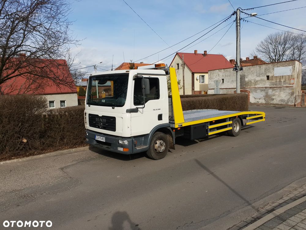 MAN TGL l2000 najazd zabudowa autolaweta KUNICE - 10