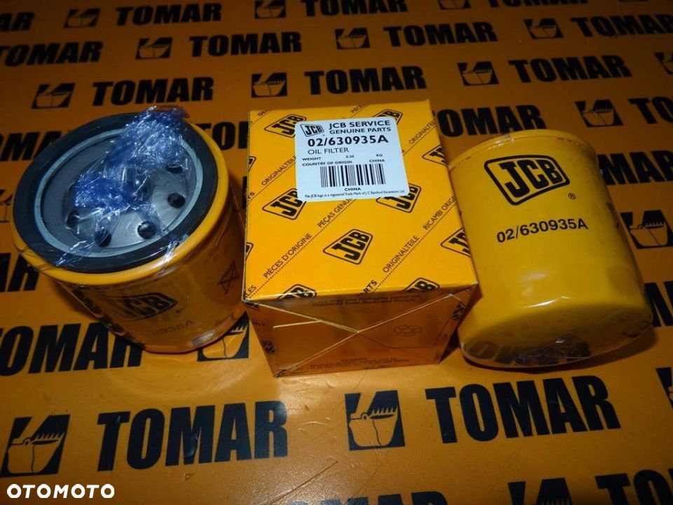 Filtr oleju silnikowego JCB 02/630935 minikoparka JCB koparka JCB 8014, 8016, 8018, 8020 JCB Mini - 3