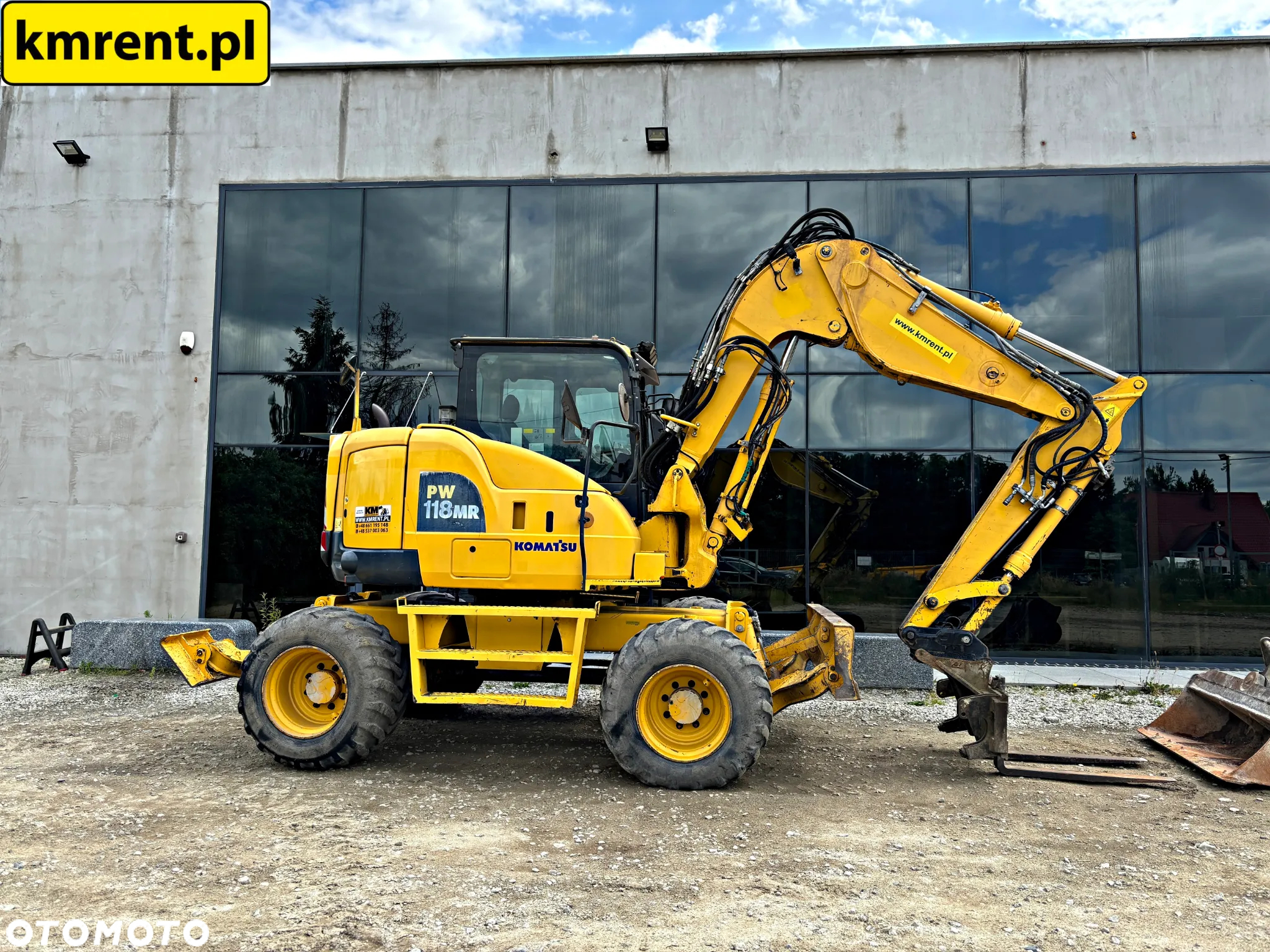 Komatsu PW 118 MR-8 KOPARKA KOŁOWA 2015R. | 110 CAT 312 313 , LIEBHER A 310 311 312 JCB JS 130 - 3