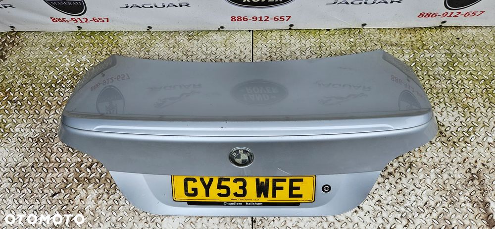 BMW 5 E60 Sedan Klapa bagażnika Spojler Lotka Titansilber metallic - 6