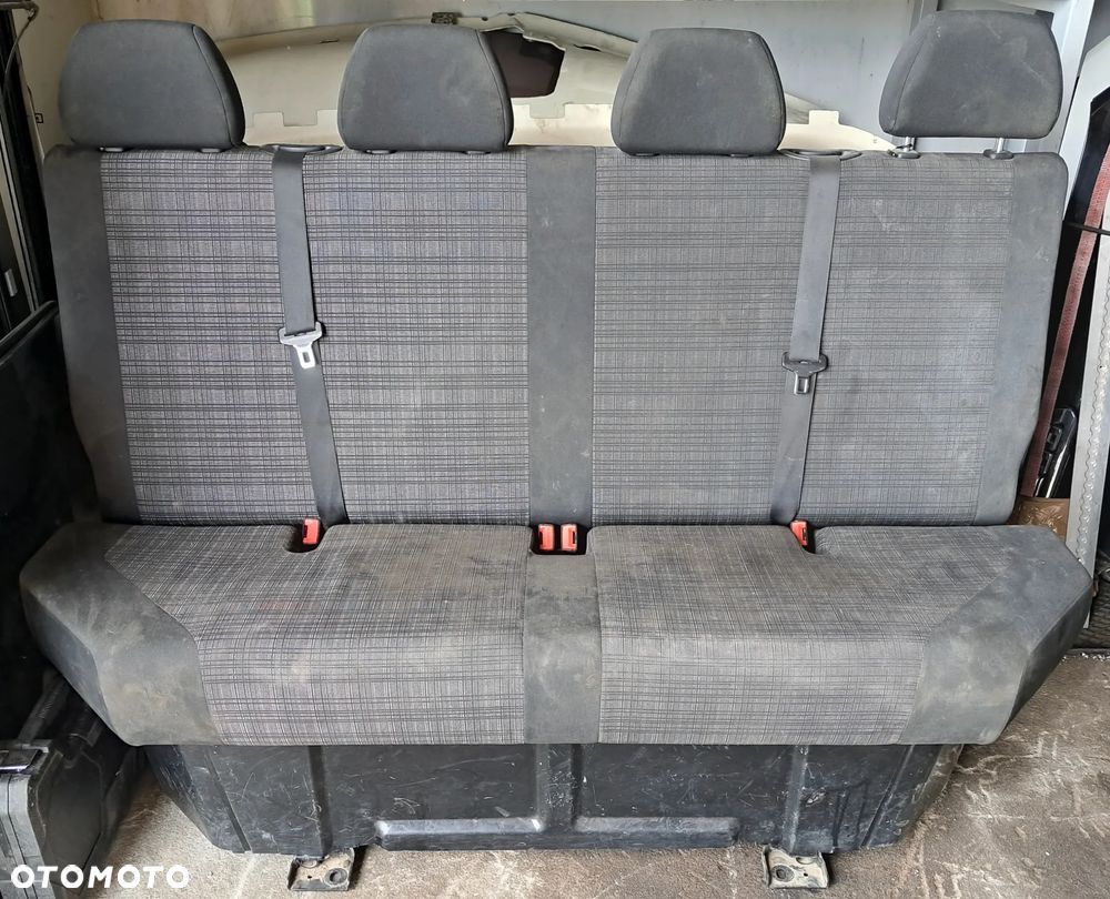 Fotel Siedzenie Ławka Kanapa 4-Osobowa Mercedes Sprinter 906 Volkswagen Crafter - 1