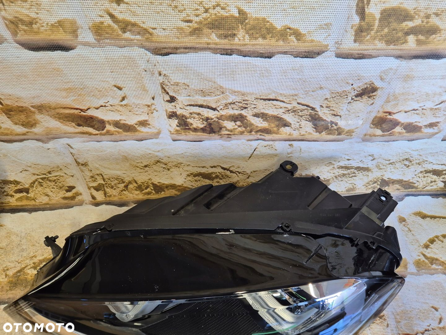 vw golf 7 VII 5g1 941751 xenon skrętny led na 3 moduły lewa lampa - 2