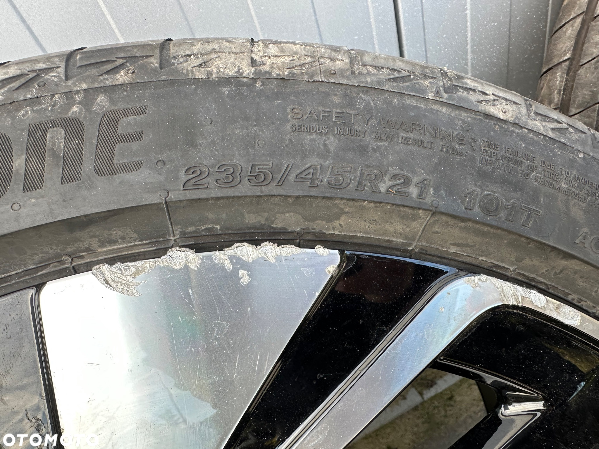 KOMPLET ALUFELG KÓŁ VW R21 5X112 . - 7