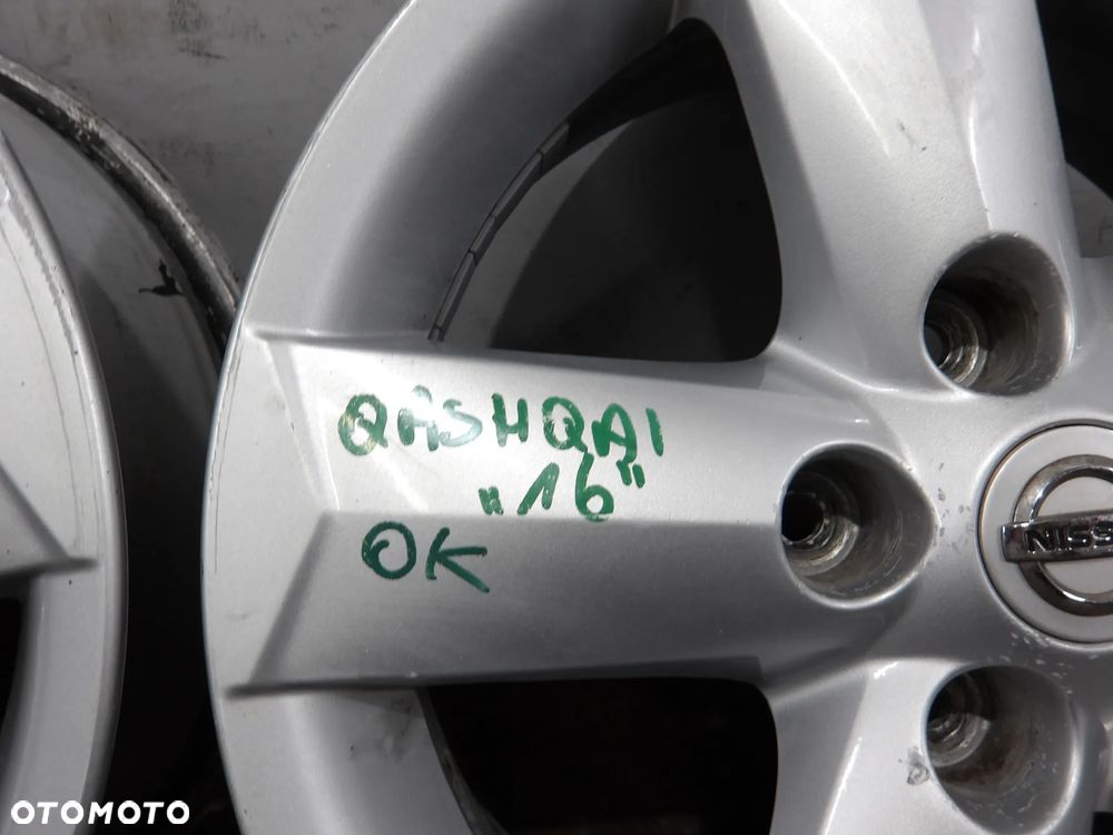 ALUFELGI FELGI ALUMINIOWE 5X114.3 R16 6.5J NISSAN QASHQAI - 4