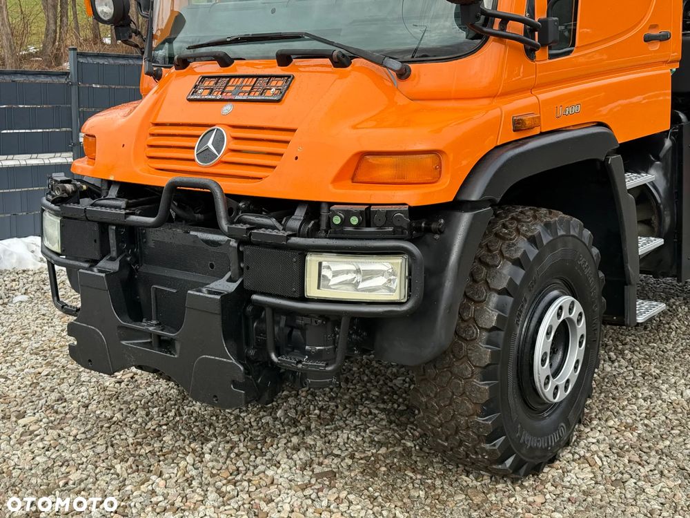 Mercedes-Benz * Mercedes Unimog U 400 * HDS HIAB 166 * Specjalny * Energetyka * Kosz do HDS * Stan Idealny - 3