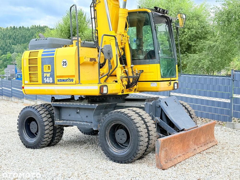 Komatsu * Komatsu PW 148  *ROTOTILT * Sprowadzona * Koparka Kołowa * - 24