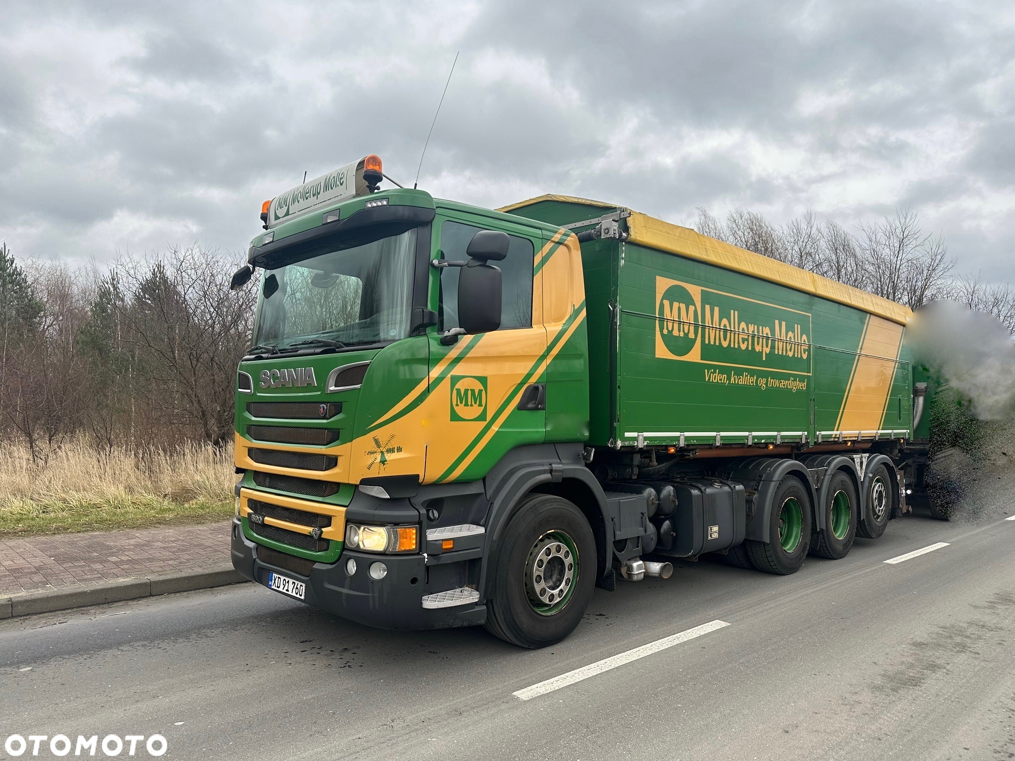 Scania R 520   WYWROTKA DO ZBOZA + POMPA SAMOZALADOWCZA - 3