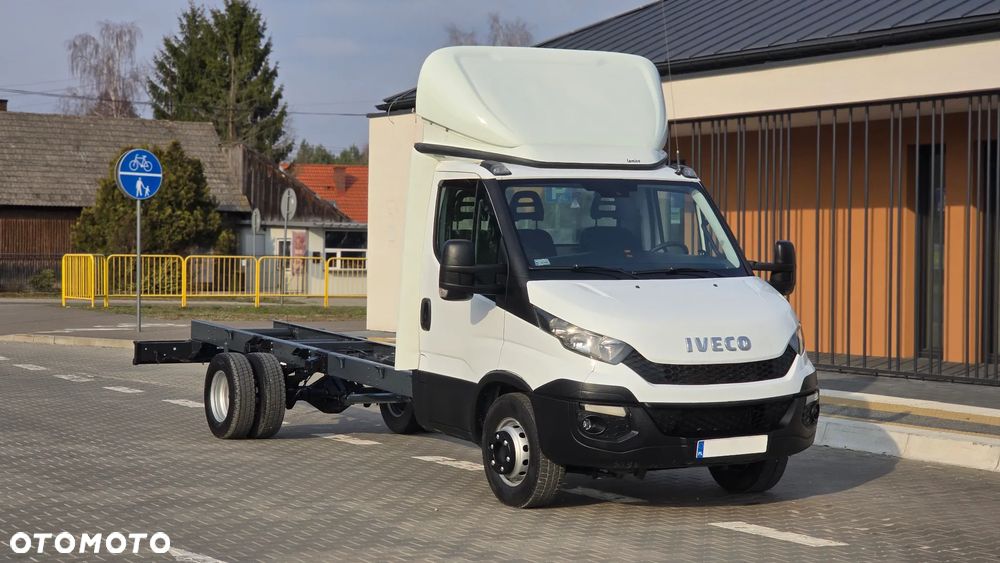 Iveco IVECO DAILY 72C18 3.0 150KM DMC 7200 ❗❗ RAMA DO ZABUDOWY / ROZSTAW OSI 4.75  / SALON POLSKA / KLIMATYZACJA / CHŁODNIA / PLANDEKA / LAWETA❗❗ - 2