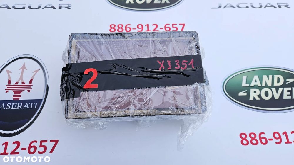 Jaguar XJ 351 2010-2015 Wyświetlacz nawigacji Monitor Ekran AW93-10E889-AL DW93-10E889-AD AW93-10E889-AH CW93-10E889-BB BW93-10E889-AJ - 5