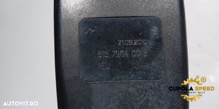 Centura dreapta fata cu capsa pirotehnica 615796400B BMW Seria 5 F10 - 2