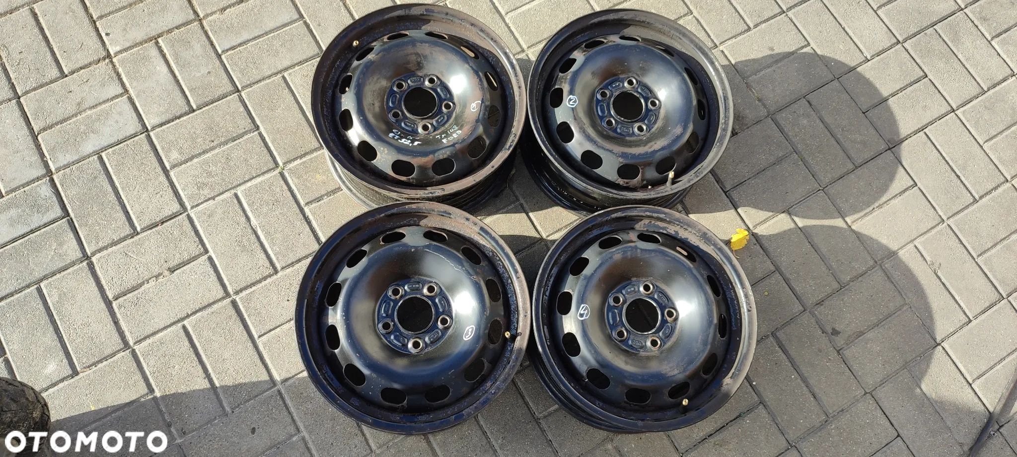 FELGI 5x108 6Jx15 CALI ET 52,5 FORD VOLVO KOMPLET - 1