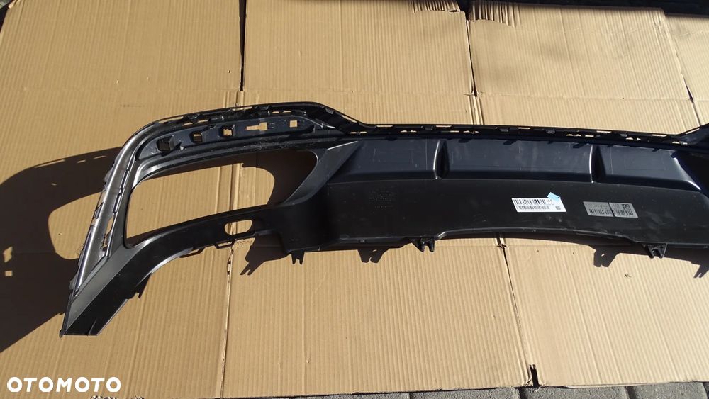 AUDI A5 S-LINE LIFT 8W6 - spoiler, dokładka zderzaka tylnego nowa oryginał !! - 4