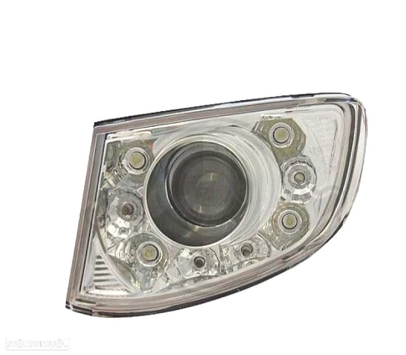 FARÓIS DE NEVOEIRO BMW E92 93 06-09 LUZ DIURNA CROMADA - 2