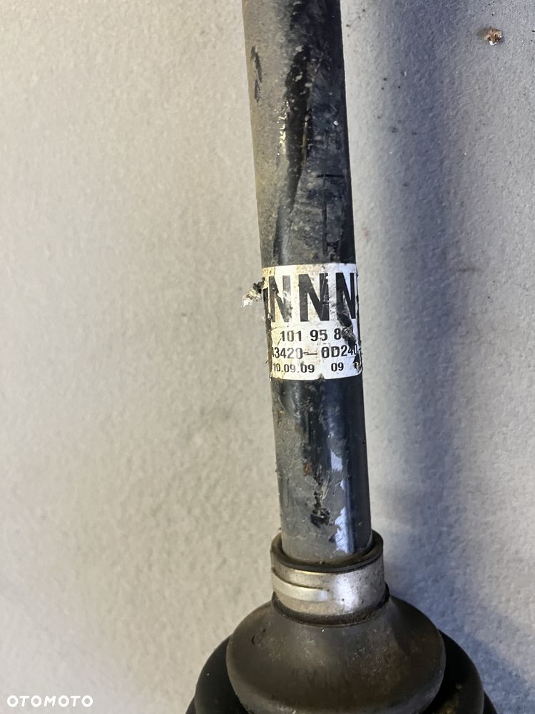 Półoś prawa, lewa Toyota Yaris 1.33B Lift 09-11r. - 2