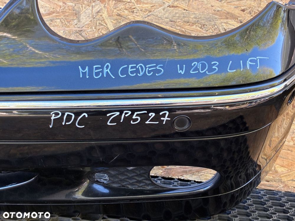 MERCEDES W203 LIFT ZDERZAK PRZÓD  PRZEDNI  PDC KOMPLET - 2