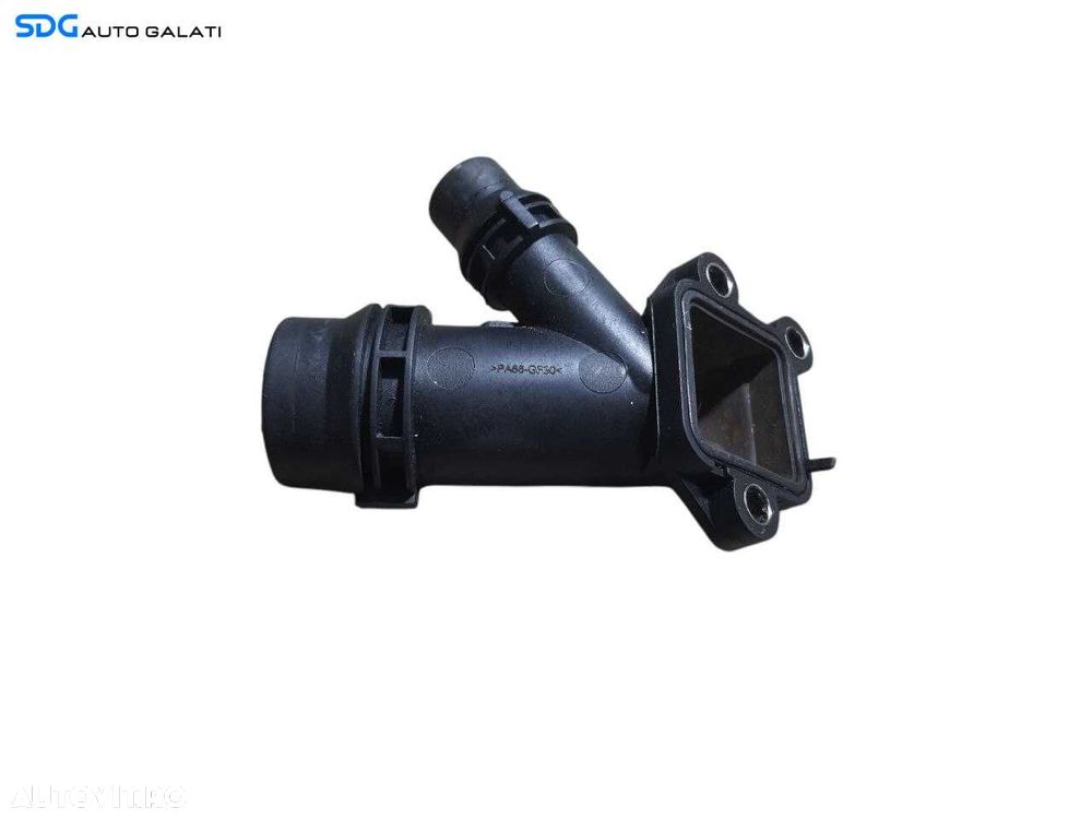 Flansa Lichid Racire Motor Termostat Pompa Apa BMW Seria 5 E60 E61 2.5 Diesel 2003 - 2010 Cod 3142260012 [N2050] - 1