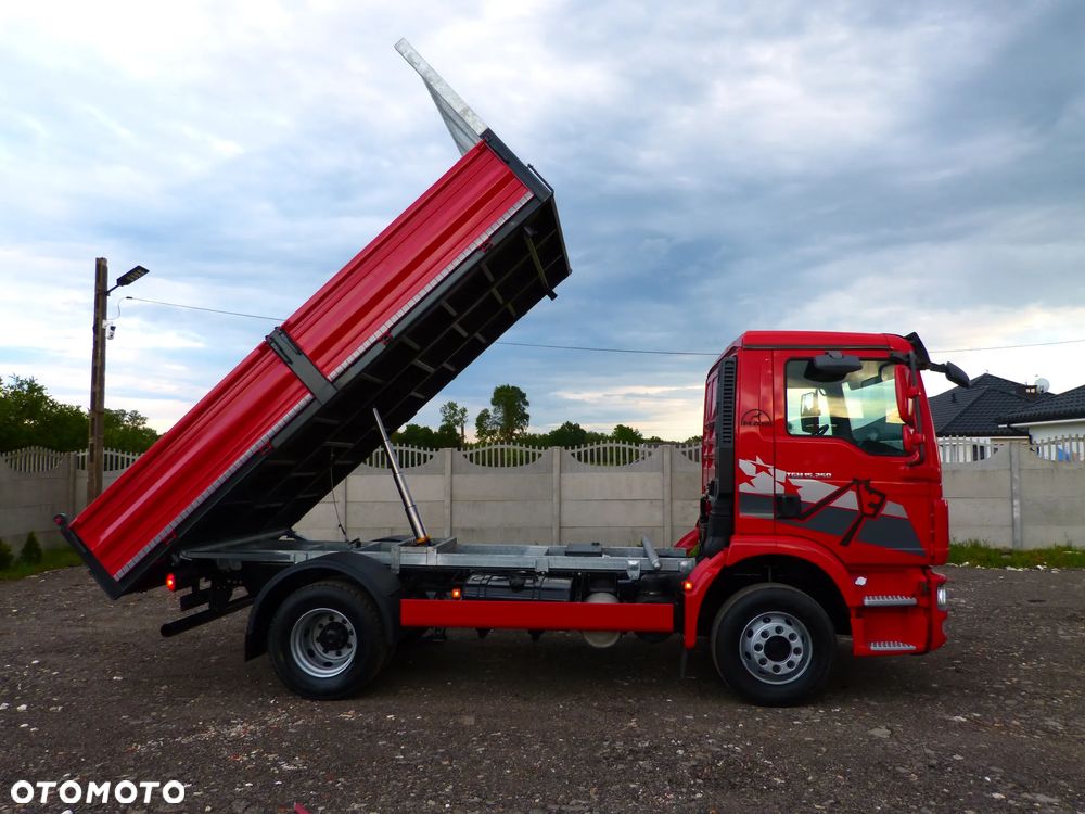 MAN TGM 15.250 WYWROTKA / NOWY KIPER / 3- STRONNY / EURO 5 / DMC 15.000 KG / ŁADOWNOŚĆ 8.800 KG / DŁ. 4.60 / BLOKADA MOSTU - 14
