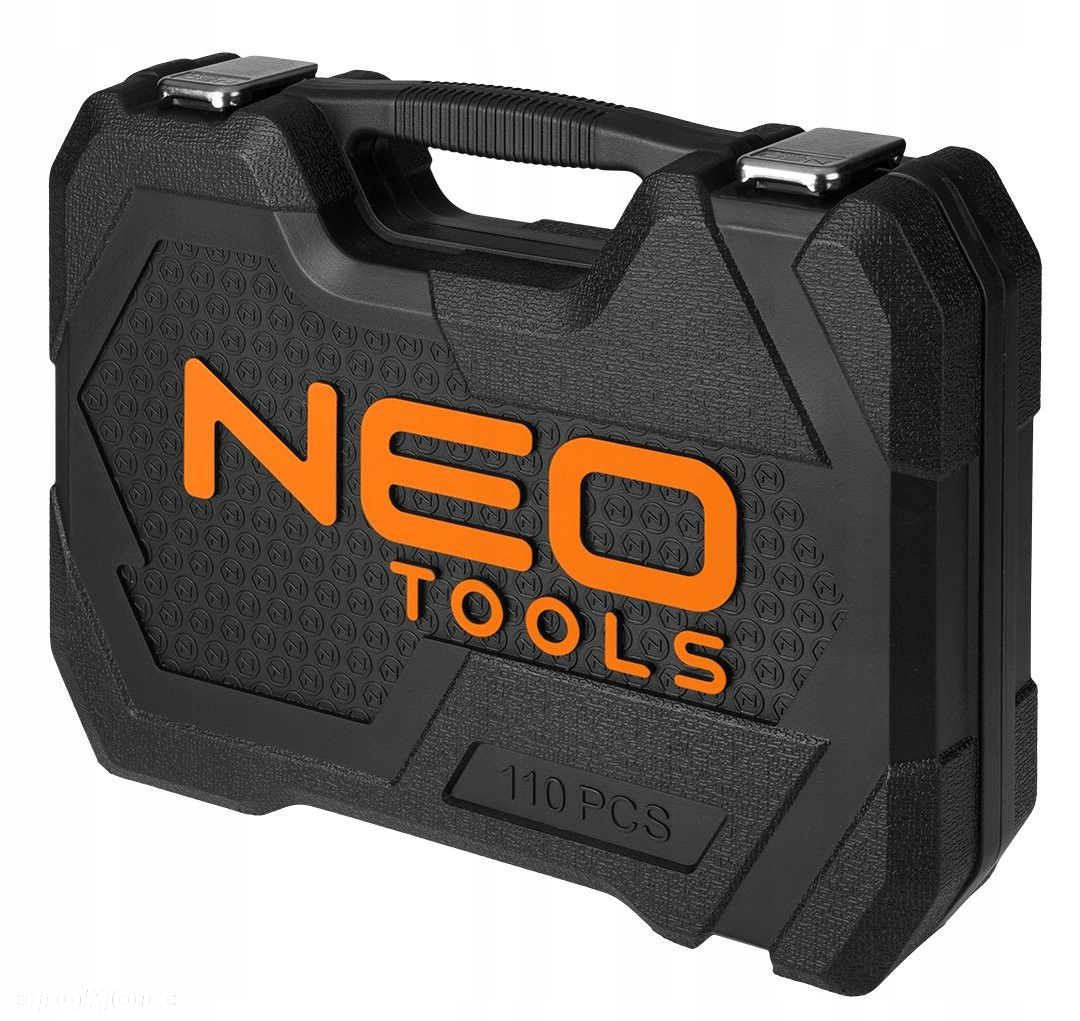 NEO ZESTAW KLUCZY NASADOWYCH 110 el 1/2" 1/4" TORX SATYNOWE WALIZKA 10-211 - 8
