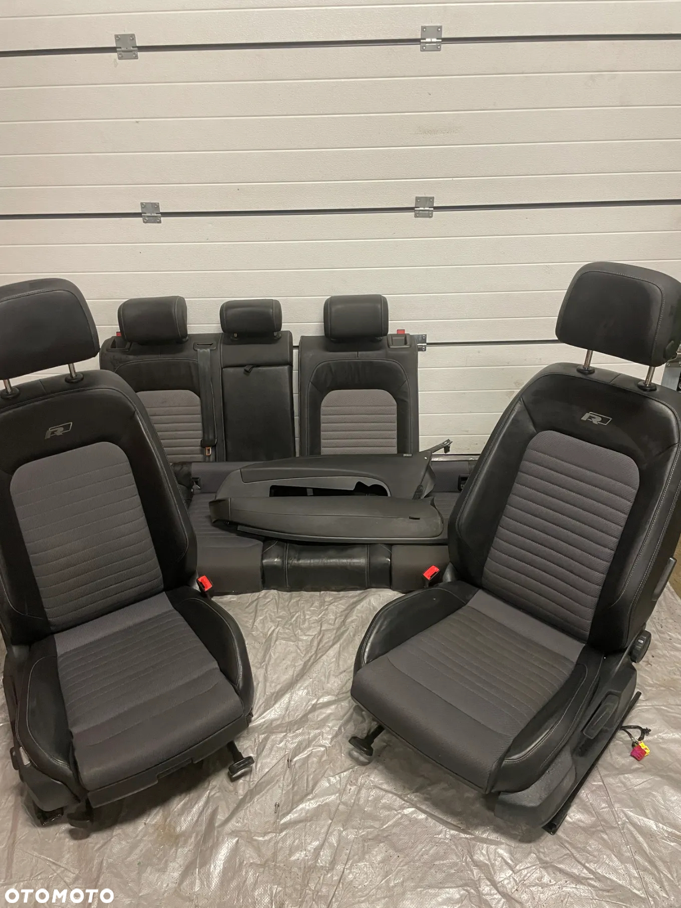 VW Passat B8 R-line lift  fotele kanapa komplet wnętrze - 2