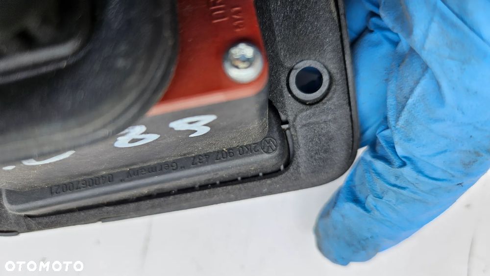 VW Caddy 2K III 2003- Rolka drzwi przesuwnych lewych Rolki drzwi przesuwnych lewych  Prowadnica lewa Zamek Rygiel Mocowanie Obudowa Klamka odbojnik - 12