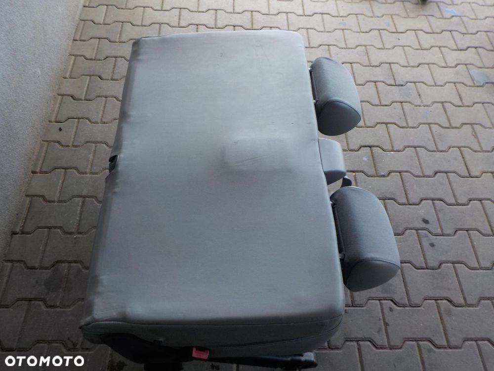 VW T5 T6 FOTEL PODWÓJNY KANAPA DWÓJKA ŁAWKA TYŁ TYLNA ISOFIX XOXO - 5