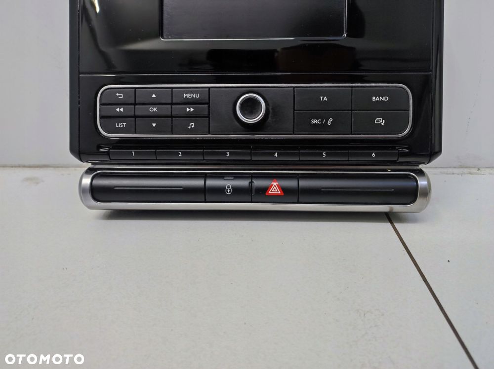 wyświetlacz ekran radia radio panel sterowania radia citroen c3 iii 3 - 5