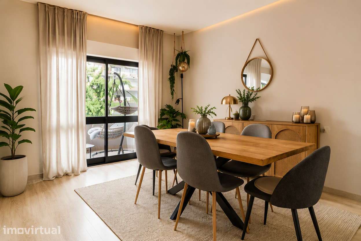 T4 com 184 m², garagem,  varandas e espaço para toda a família - Grande imagem: 2/30