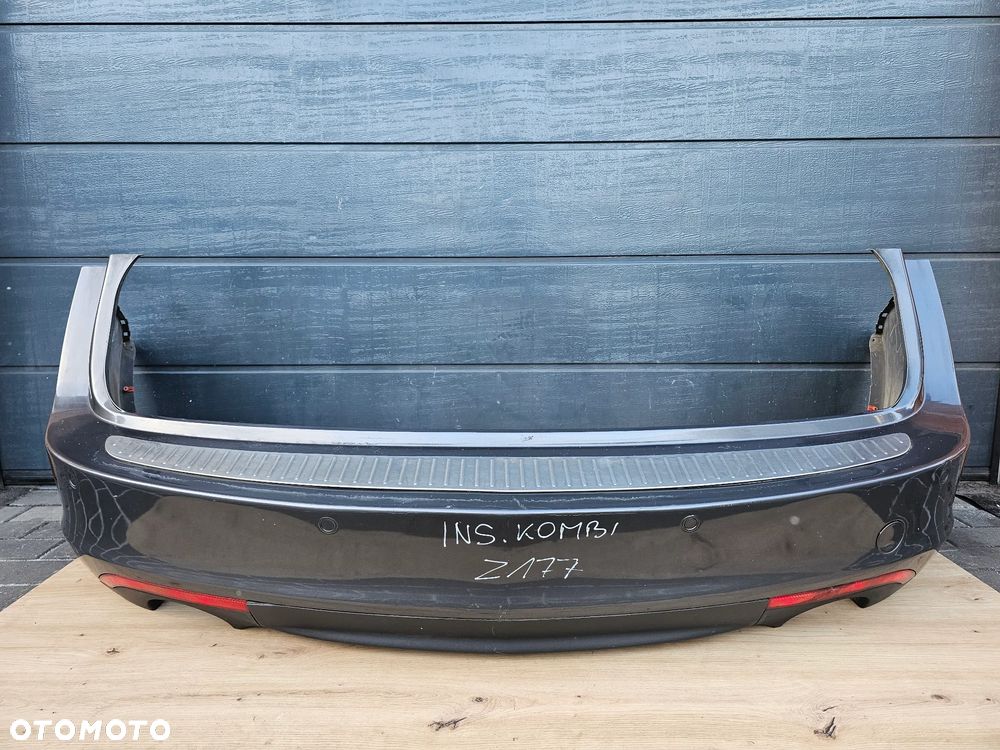 ZDERZAK TYŁ TYLNY OPEL INSIGNIA A KOMBI Z177 PDC DYFUZOR DWIE RURY - 1