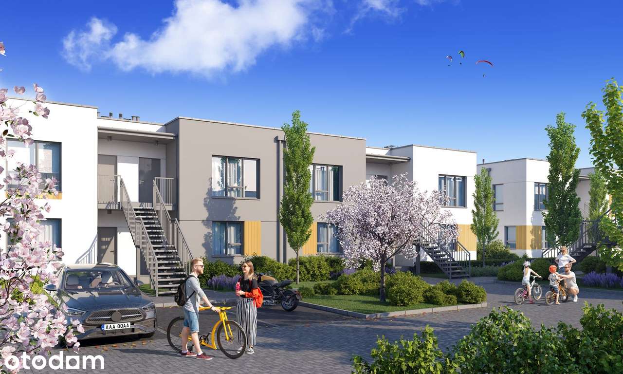3-pokojowe mieszkanie 55m2 + ogródek