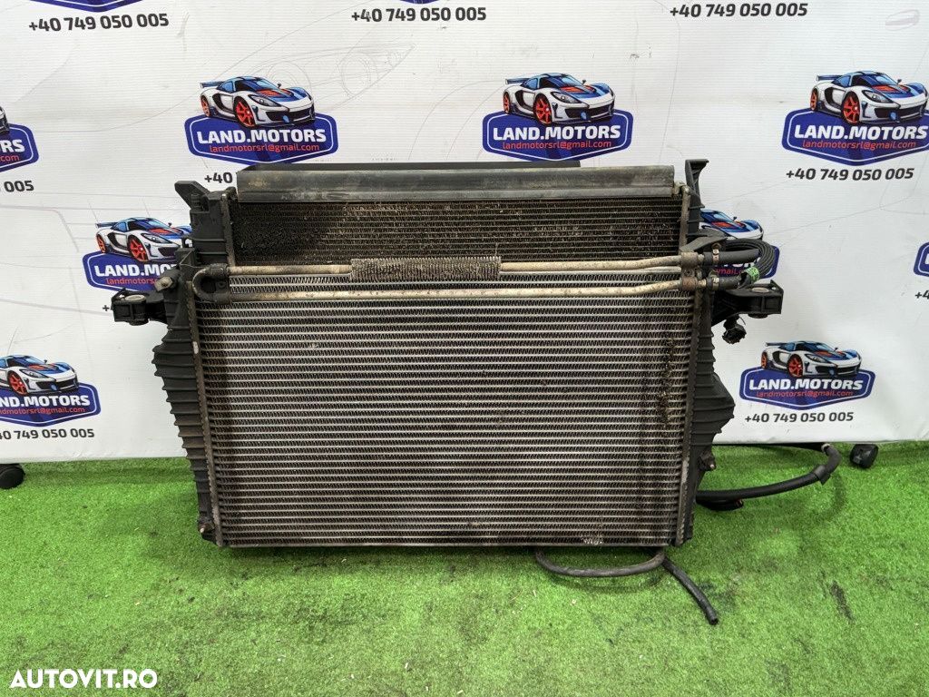 Caseta completa radiator racire apa ac ventilator + intercooler 2010 volvo xc90 2.4 diesel 2002-2014 - 1