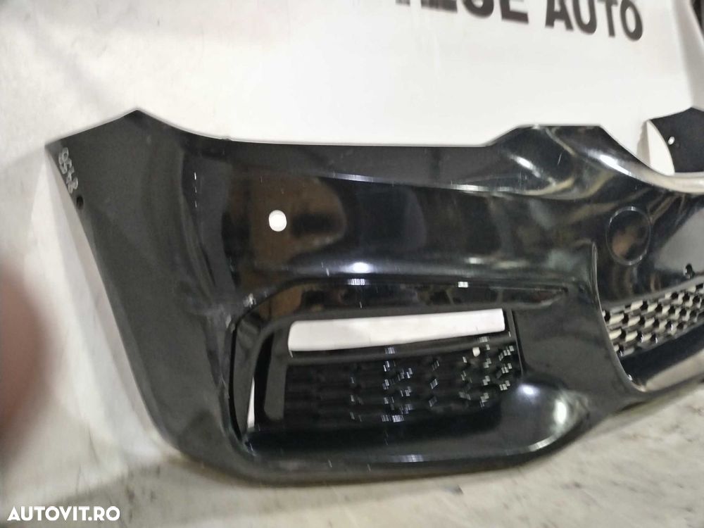 Bara fata BMW Seria 5, G30/G31, M-Sport, 2016, 2017, 2018, 2019, 2020, cod origine OE 51118064928, cu gauri pentru senzori de parcare. - 4