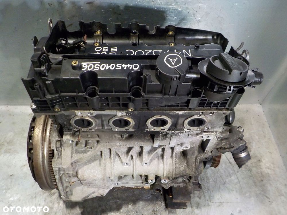 BMW 3 E90 1 E87 318 320 SILNIK 2.0 D 16V N47D20C + POMPA 0445010506 159 TYS - 5