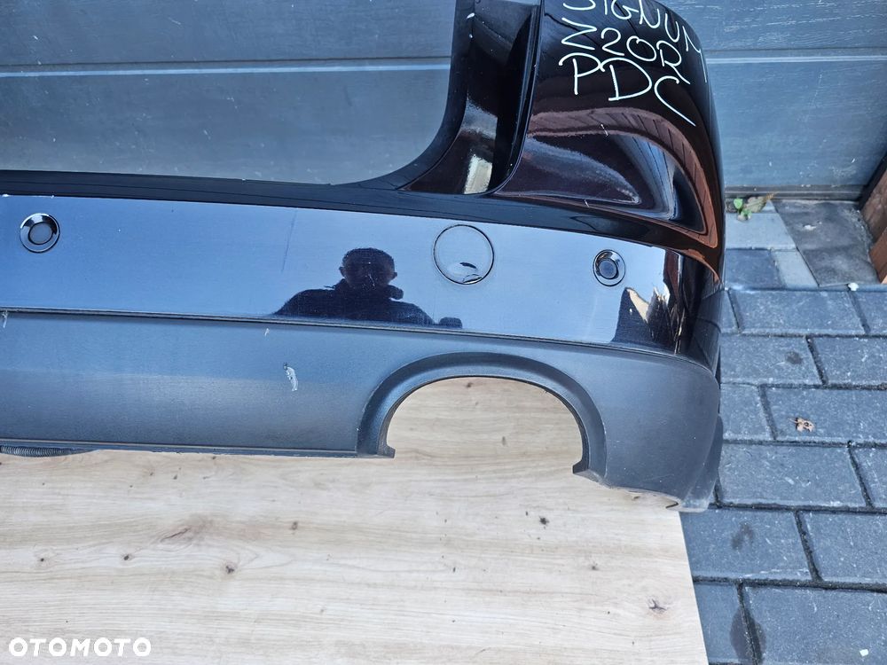 ZDERZAK TYŁ TYLNY OPEL SIGNUM Z20R PDC DYFUZOR DWA WYDECHY - 21