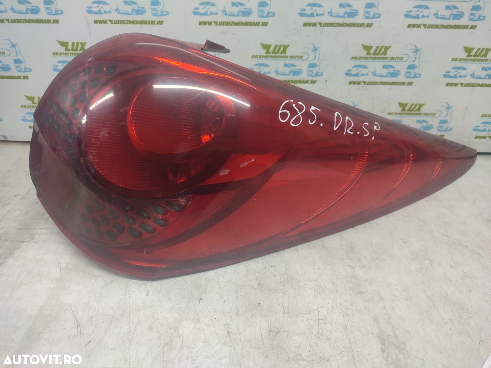 Stop dreapta 9680157980 Peugeot 207 1 [2006 - 2009] 1.6 hdi 9H01 - 1