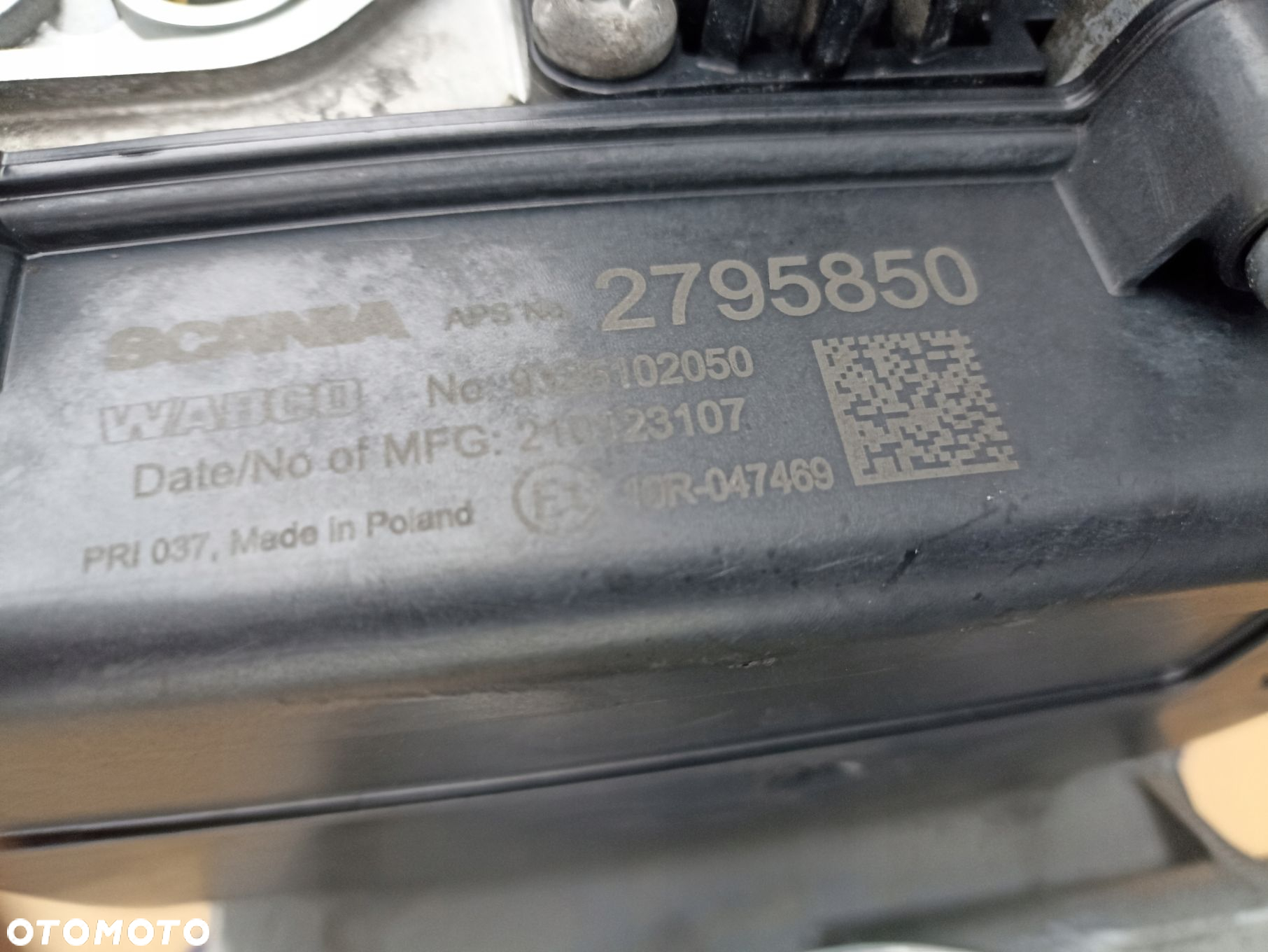 OSUSZACZ ZAWÓR APS SCANIA 2795850 - 3